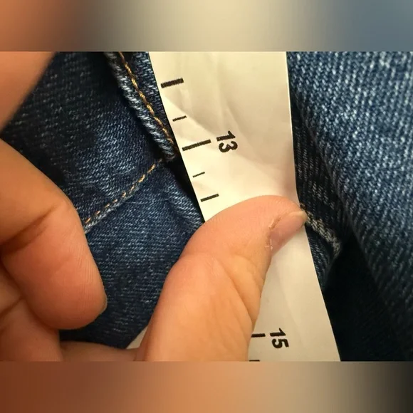 Pistola Eli Ankle High Rise Barrel Leg Jeans Medium Wash Size 31 Cropped - Picture 5 of 8